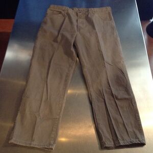 Dickies Duck Canvas Gray Jeans Men's 38 x 29 Work Pants Jeans w/ Pockets EUC